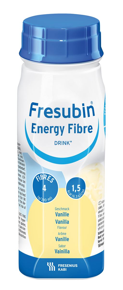 FRESUBIN ENERGY FIBRE DRINK Vanille - 24 x 200 ml