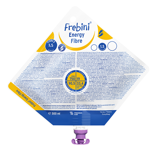 FREBINI Energy fibre - 15 x 500 ml EASY BAG