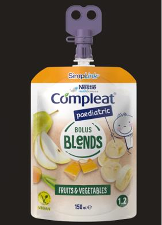 COMPLEAT Paediatric Bolus Blends 1.2 - 12x150ml