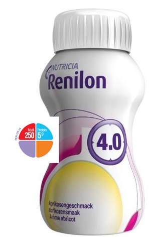 RENILON 4.0 Abrikoos - 4 x 125 ml