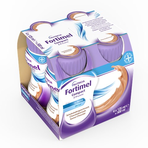 FORTIMEL Compact chocolade - 4 x 125 ml