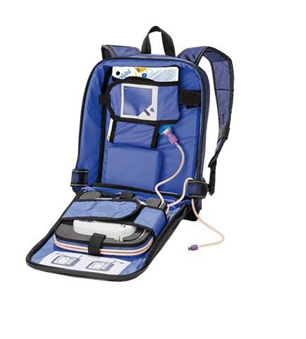 SAC A DOS + INLAY  POMPE AMIKA - ENFANT