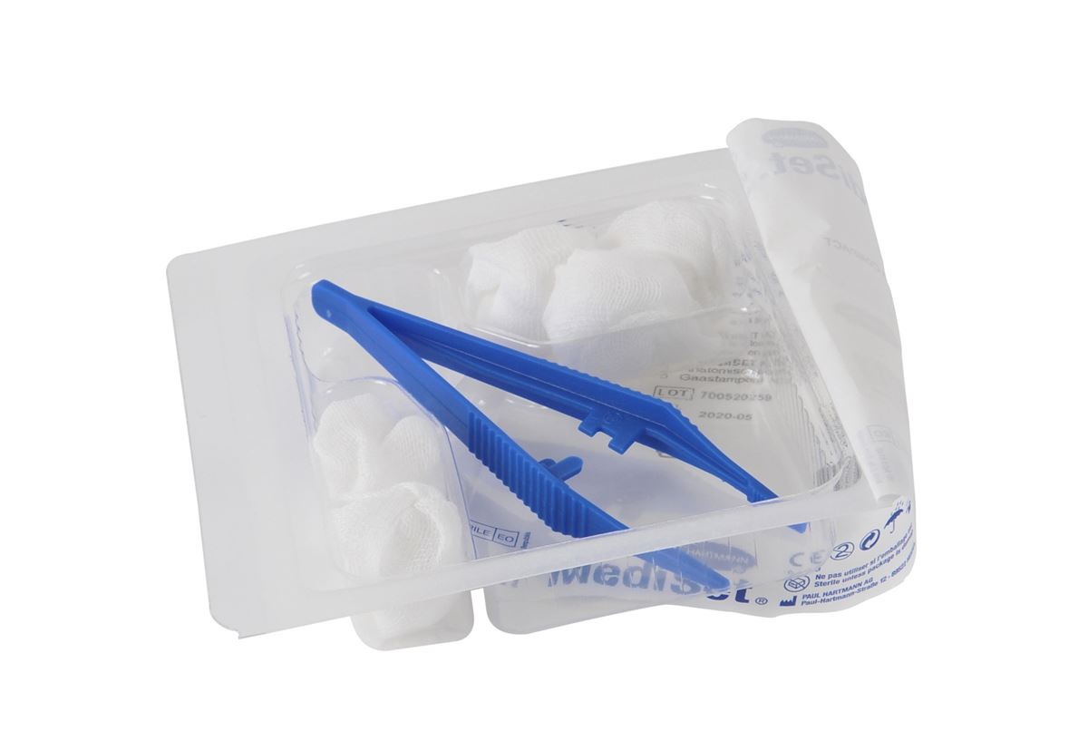 SET DE PANSEMENT STERILE (pincet + 5 comp. st)