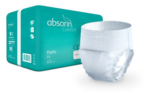 Absorin Comfort Fit pants large 14 pcs