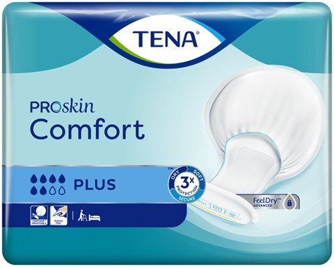 TENA Comfort inlegger plus ProSkin 46 st