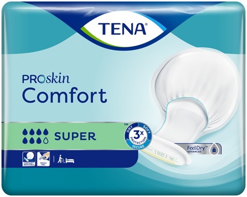 TENA Comfort inlegger super ProSkin 36 st