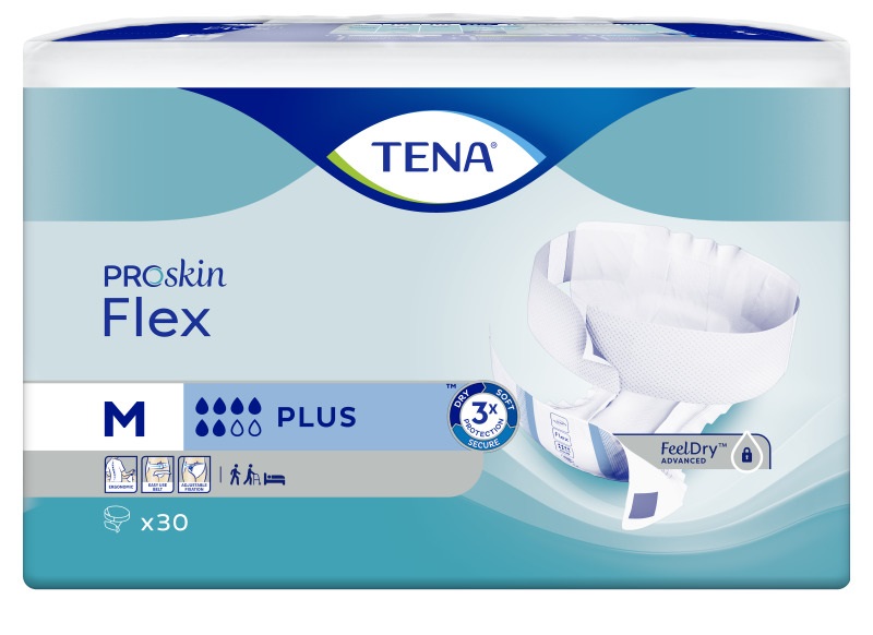 TENA ProSkin Flex heupbandslip M 71 cm-102 cm Plus 30 st