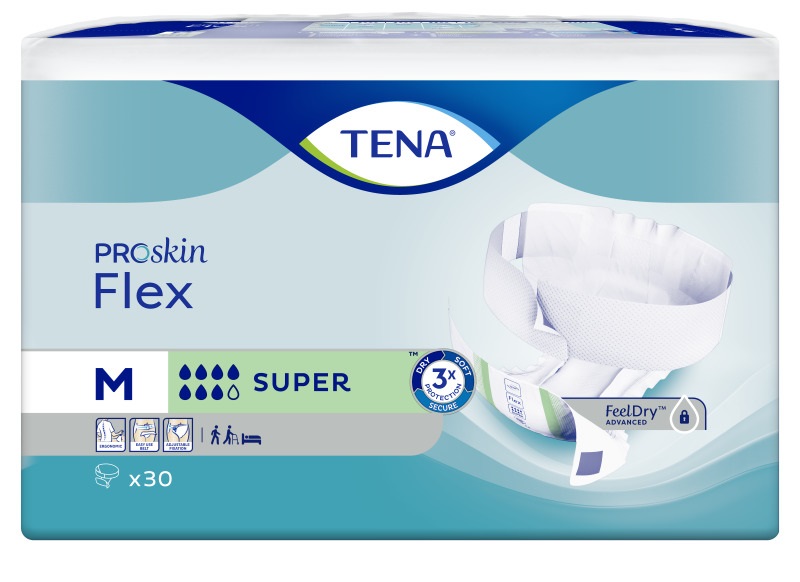 TENA ProSkin Flex heupbandslip M 71 cm-102 cm Super 30 st