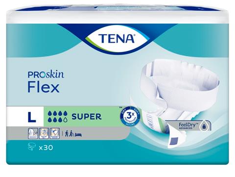 TENA ProSkin Flex heupbandslip L 83 cm-120 cm Super 30 st