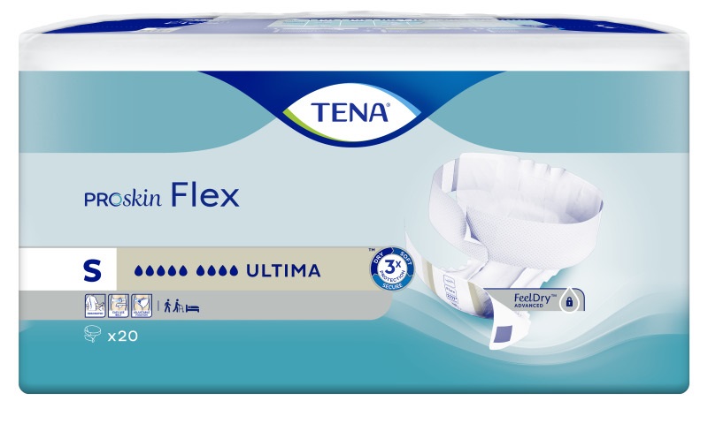 TENA Flex ultima heupbandslip S 61 cm-87 cm ProSkin 20 st
