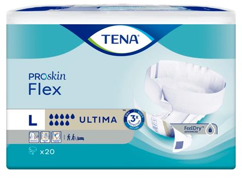 TENA ProSkin Flex heupbandslip L 83 cm-120 cm Ultima 20 st