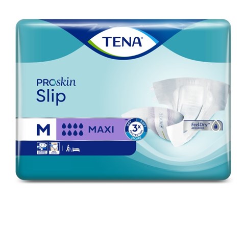 TENA maxi slip medium 73 cm-122 cm ProSkin 24 pcs