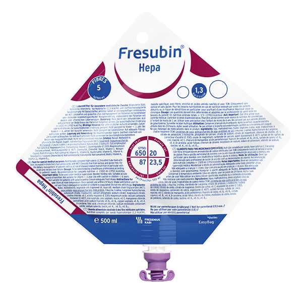 Fresubin alimentation gastrostomie