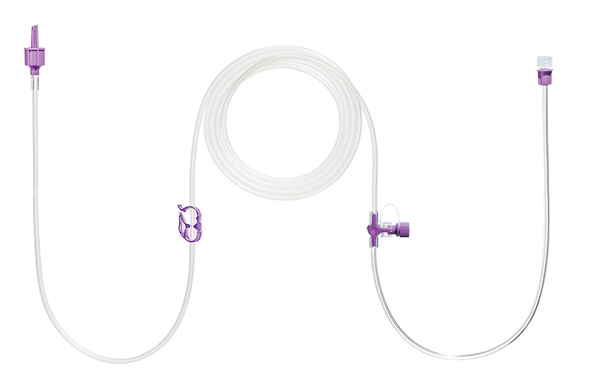 AMIKA pump set easybag MOBILE enfit met cap