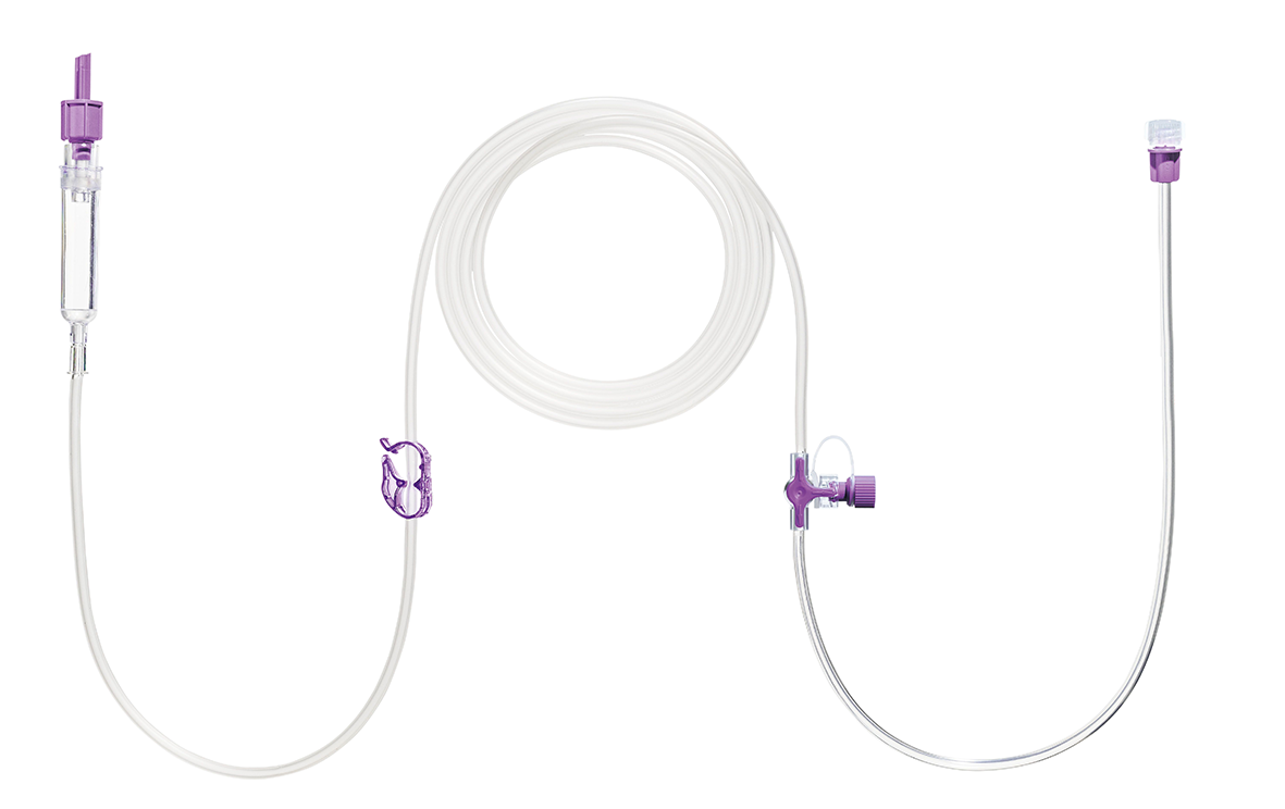 AMIKA pump set easybag enfit met cap