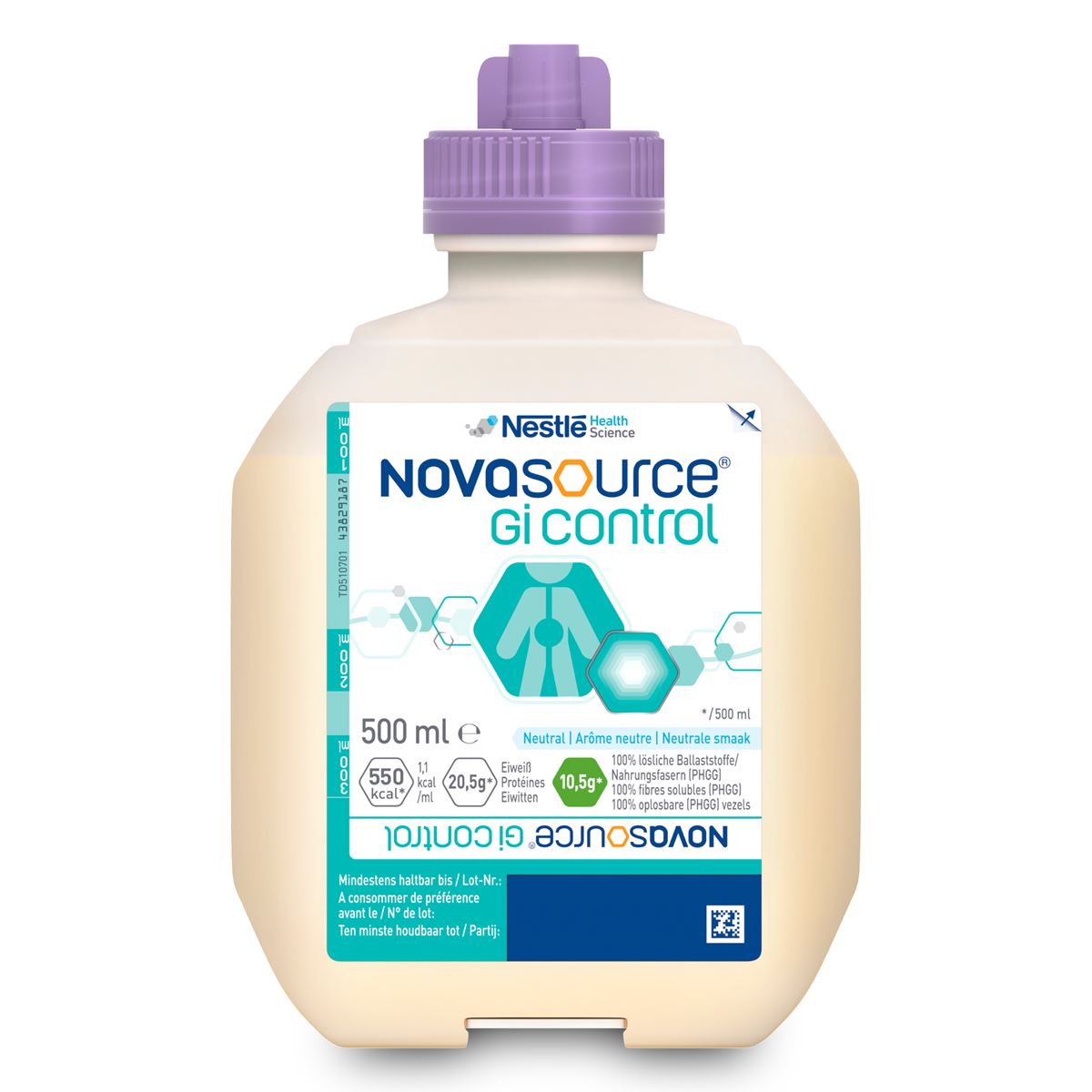 NOVASOURCE GI CONTROL SMARTFLEX -12 x 500 ml