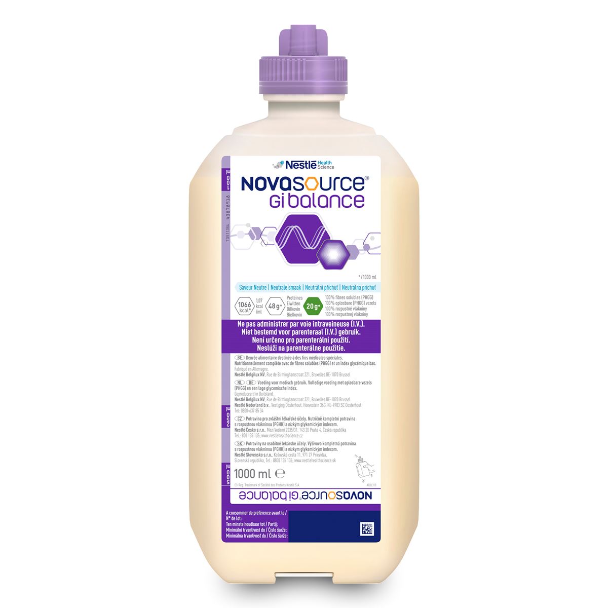 NNOVASOURCE GI BALANCE Ntr Dual 9 x 1000 ml