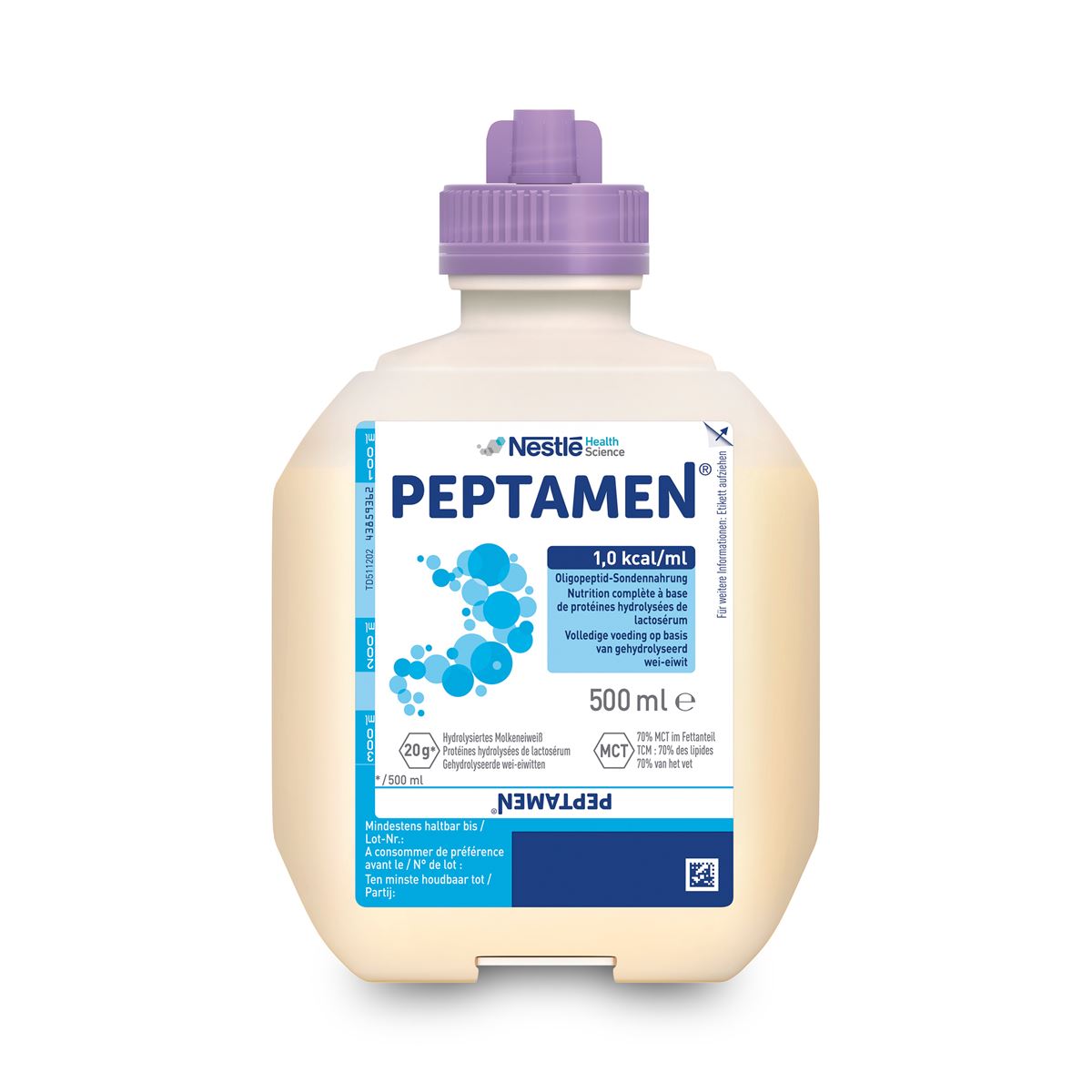 PEPTAMEN NEUTRAL DUAL SMARTFLEX - 12 x 500 ml